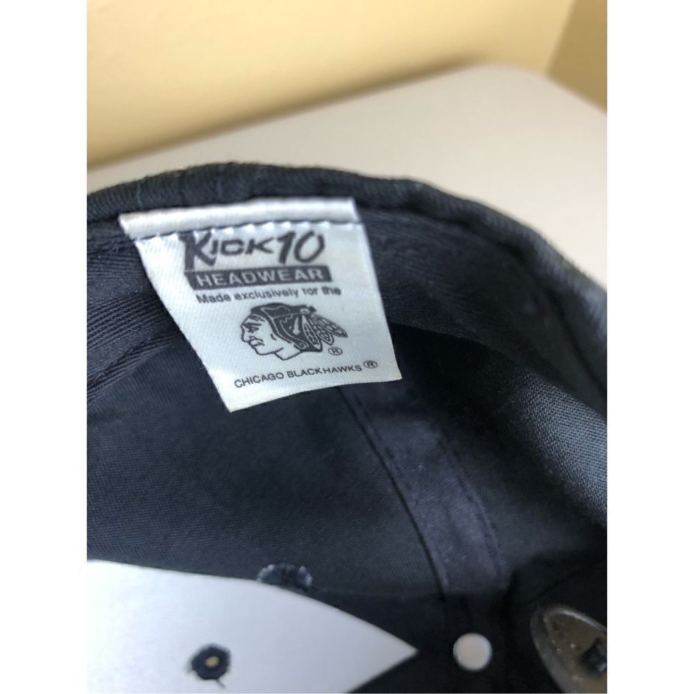 Chicago Blackhawks Baseball Cap Embroidered - Picture 9 of 10